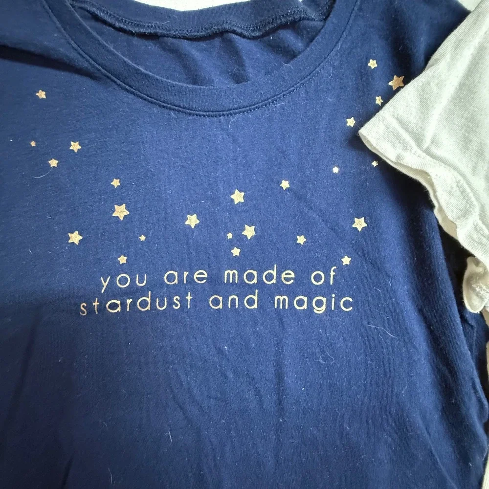 Girls Size 8 M Graphic T Shirt Lot 9 Pc Justice Old Navy Harry Potter Unicorn